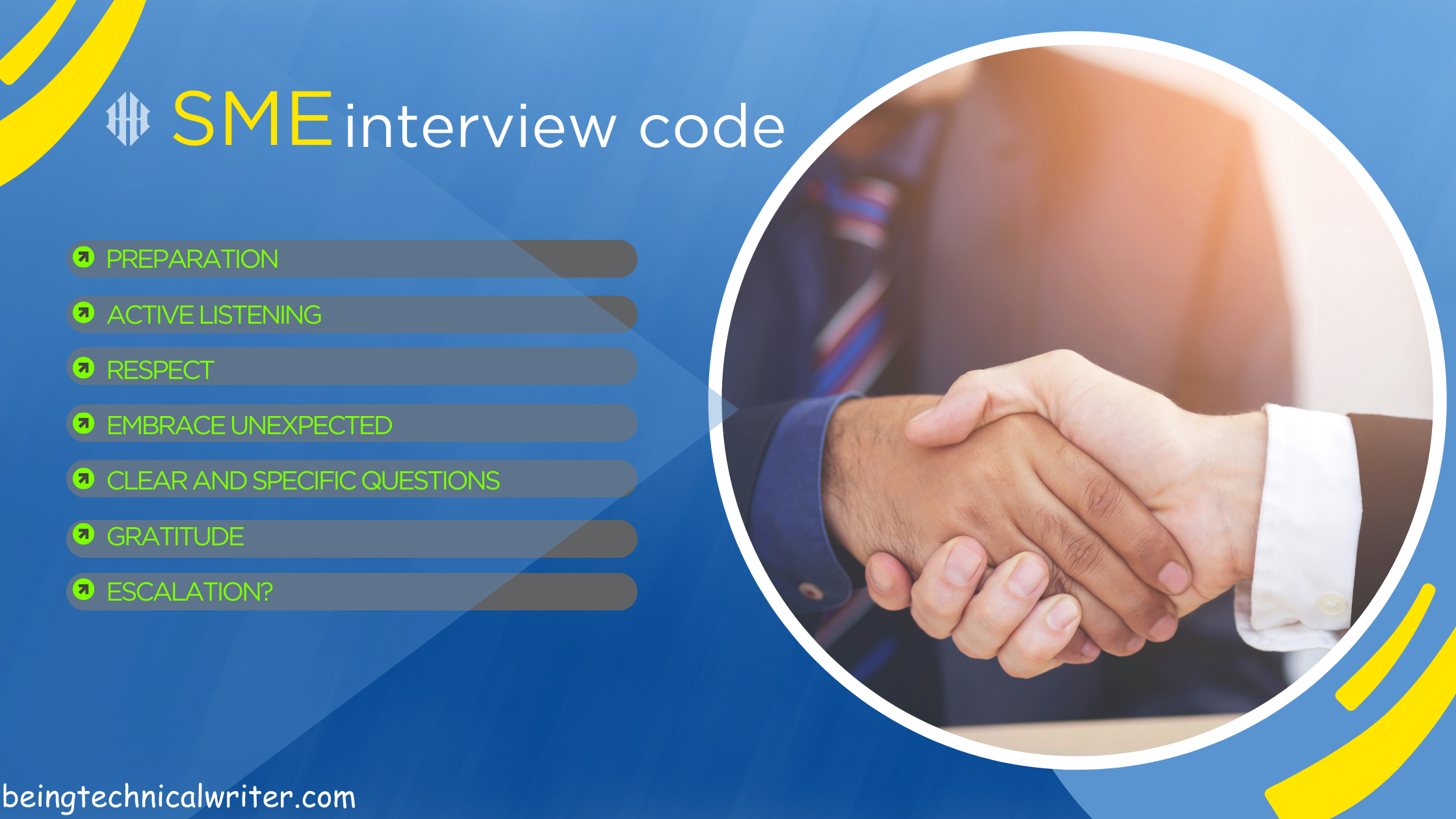 Art of SME Interview - A Comprehensive Guide for Technical Writers