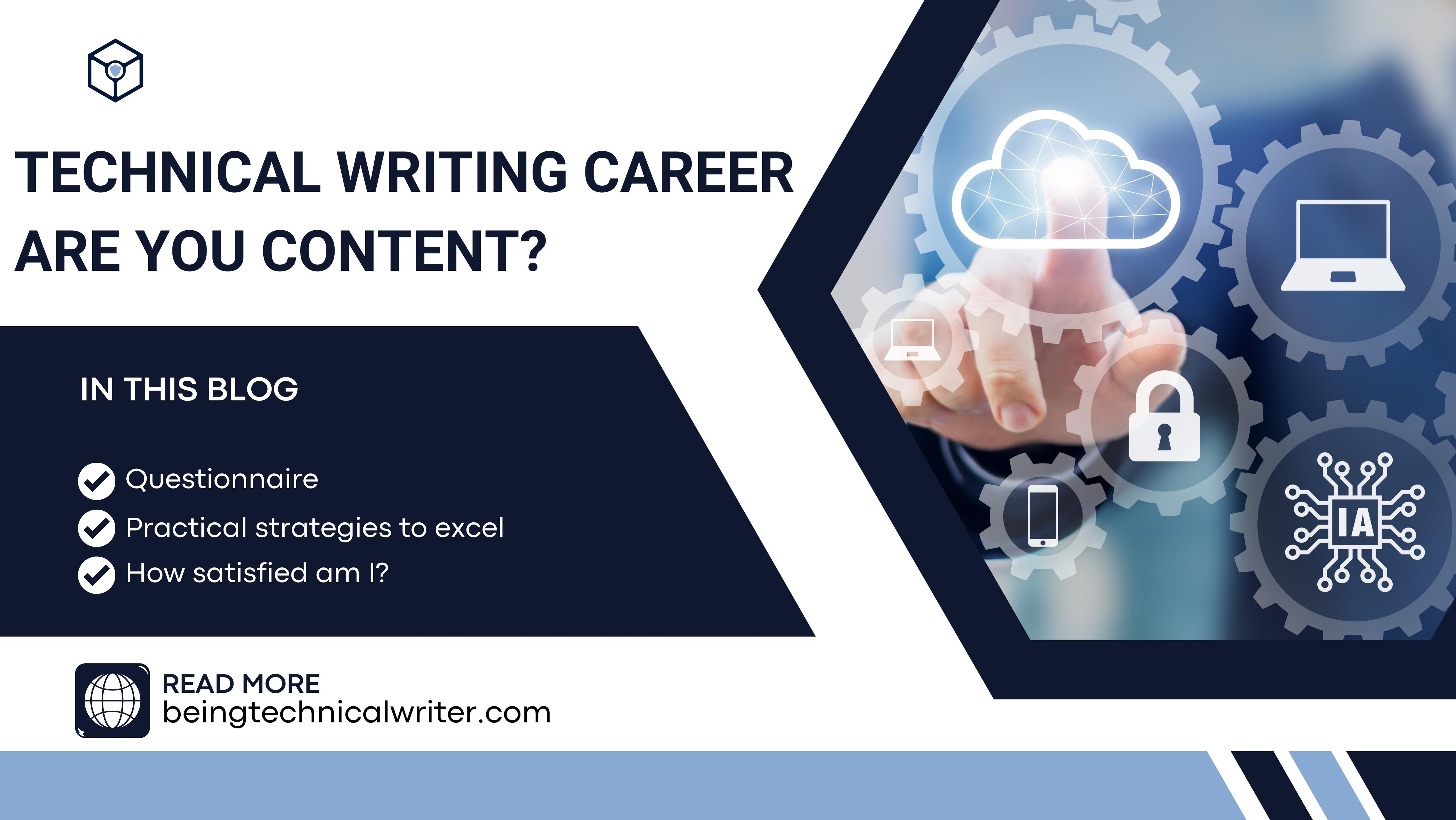 Is your technical writing career on track?