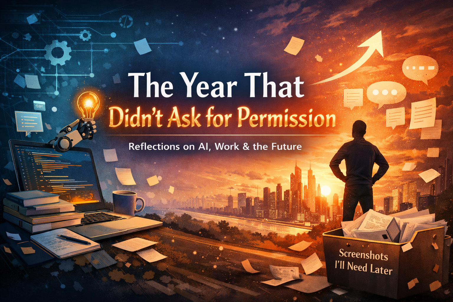 The year that didn't ask for permission